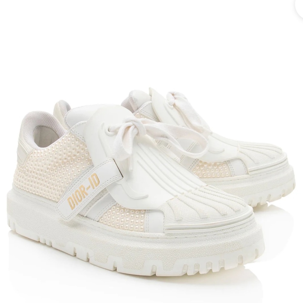 Christian Dior ID Sneakers 37, Pearl Limited Edition